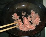 A picture of step 3 of Goya Champuruu - Okinawan Bitter Melon Stir-Fry with Somen Noodles.