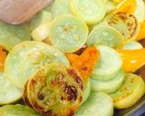 A picture of step 5 of Summer Squash And Sweet Pepper Medley.