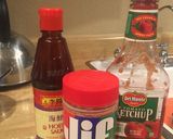 Hình bước làm 1 của món Bò bía mặn