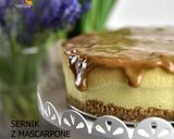 SERNIK z mascarpone z białą czekoladą na spodzie z herbatników krok przepisu 10 zdjęcie