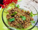 A picture of step 4 of Dum ke Qeema(With out onion,tomato qeema).