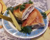 A picture of step 5 of Easy Cuban sandwich.