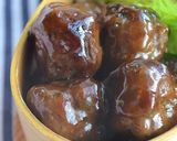 A picture of step 11 of Meatballs for Bentos.