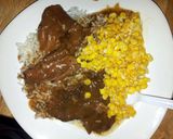 A picture of step 11 of Smothered round tip sirloin beef steak.