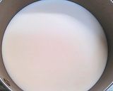 A picture of step 1 of Condensed Milk.