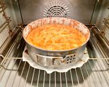 Foto del paso 8 de la receta: Pastel con manzanas laminadas (Cake with sliced apples)