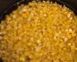 A picture of step 1 of Cheesy sweet corn chat.