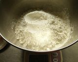 A picture of step 2 of Vegan Crepes (pancakes).