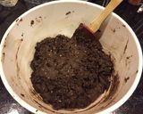 A picture of step 5 of Double Dark Chocolate Chip and Almond Coconut Oatmeal Cookies.