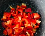 A picture of step 2 of Chickpea salad.