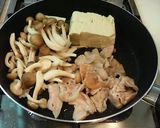 A picture of step 2 of Simple Refreshing Pork and Tofu.