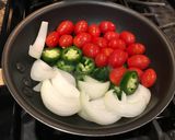 A picture of step 1 of Roasted Pico de Gallo Salad for 2.