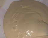 A picture of step 3 of Tres leches.