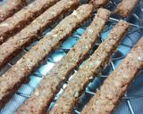 A picture of step 11 of Macrobiotic Crispy Sake Lees Snack Sticks.