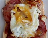 A picture of step 3 of My Simple Bacon + Egg Sandwich #2Flavours #Breakfast.