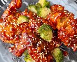 Foto langkah ke 5 dari resep #339. Yangnyeom Tongdak 양념 이정표 (Ayam Pedas Korea).