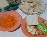 Foto langkah ke 1 dari resep Siomay (Jamur Tiram, Udang dan Tahu).