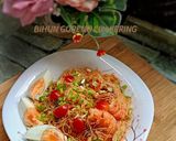 Gambar langkah 6 resipi Bihun Goreng Cili Kering.