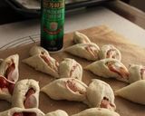 A picture of step 11 of Pizza-Bacon Pain d'Epi & Sausage Pain d'Epi.