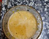 A picture of step 5 of Orange mint juice.