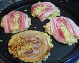 A picture of step 3 of Fluffy Okonomiyaki with Store-Bought Okonomiyaki Mix.