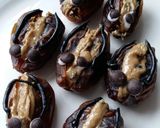 A picture of step 4 of Vickys Stuffed Cockroaches (Dates).