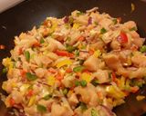 A picture of step 2 of The Best Chicken Fajita's.