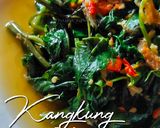 Foto langkah ke 3 dari resep Kangkung Belacan.