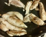 A picture of step 4 of Chicken and Rice Burrito.