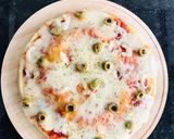 A picture of step 5 of Microwave Pizza 🍕.