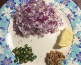 A picture of step 2 of Cabbage Pancakes.