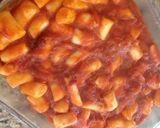 A picture of step 5 of Tteokbokki Gratin.