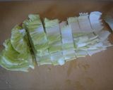 A picture of step 1 of Simple Bok Choy and Tuna Simmer.