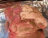 A picture of step 4 of Vickys Garlic & Rosemary Roast Pork, GF DF EF SF NF.