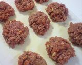 A picture of step 2 of No-Mess Korean-style Mini Burgers.