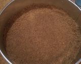 A picture of step 1 of No Bake-Cinnamon cheesecake.
