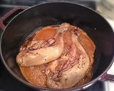 A picture of step 8 of Easy Pan-Roasted Chicken in a Frying Pan.