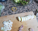 Foto del paso 1 de la receta: Guiso de verduras con merluza y arroz!!!