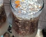 A picture of step 4 of Sharbte badam.