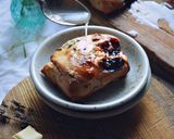 Jeżynowe bułeczki scones z białą czekoladą i lawendą krok przepisu 4 zdjęcie