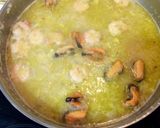 Foto del paso 3 de la receta Bacalao al horno con gambas y mejillones