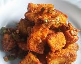 A picture of step 7 of Masala pav.