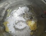 A picture of step 2 of No bake pudding cake.