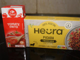 Cestitas de carne falsa