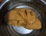 A picture of step 2 of Aloo bhujiya.