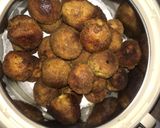 A picture of step 6 of Sweet potato balls.