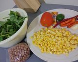 Foto langkah ke 1 dari resep Plecing kangkung + bakwan jagung.