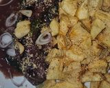 Foto del paso 6 de la receta Butifarra en salsa de vino tinto y polvo de nueces