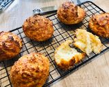 Foto langkah ke 8 dari resep Cheese drop biscuits.