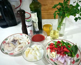 Foto del paso 1 de la receta: Cataplana de calamar y bacalao